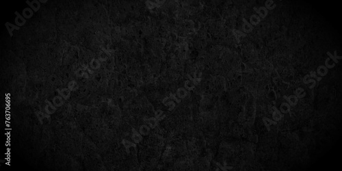 Abstract concrete cement vintage stone wall. dark texture black stone concrete grunge texture and backdrop background. retro grunge anthracite. Panorama dark black canvas slate background or texture.