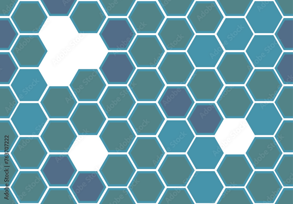 Geometric hexagon blue abstract seamless pattern background molecule and communication. geometric big data complex with compounds. for vector fashion geometric hexagon design banner, poster, card, web Geometric hexagon blue abstract seamless pattern background molecule and communication. geometric big data complex with compounds. for vector fashion geometric hexagon design banner, poster, card, web