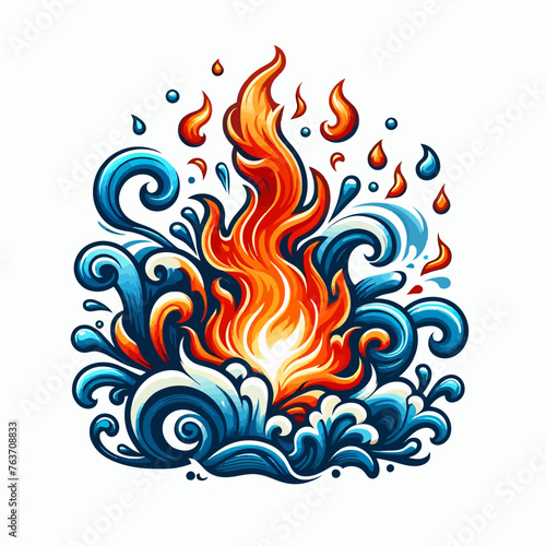 fusion fire and water