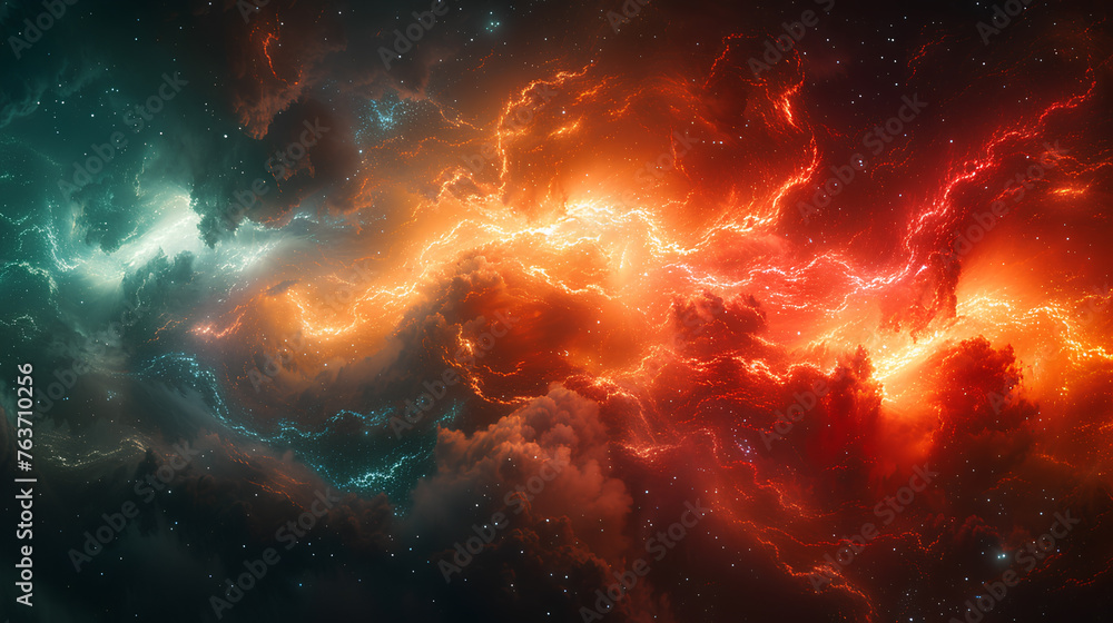 amazing electric energy lightning, 3d rendering galaxy background amazing electric energy lightning, 3d rendering galaxy background