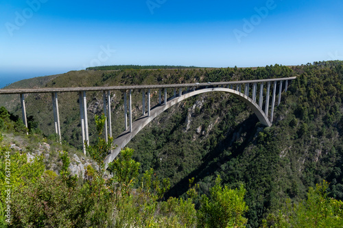 Obraz na płótnie Bloukrans Bridge in South Africa w salonie