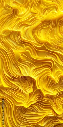 Bright yellow gradient, geometry pattern, texture, 3d, background image for mobile phone, ios, Android, banner for instagram stories, vertical wallpaper.