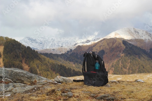 backpacks and mountains © deepak