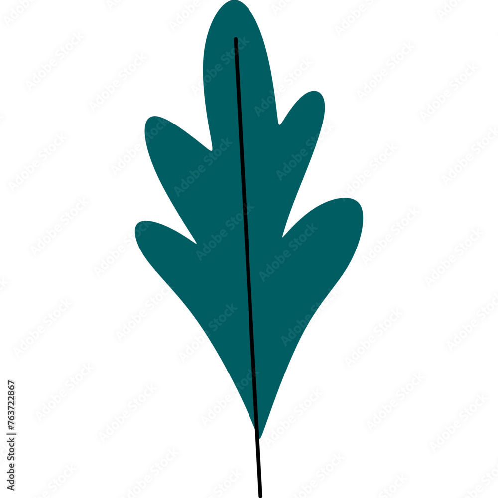 Abstract Summer Leaf Abstract Summer Leaf