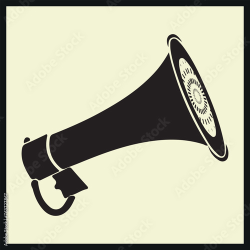 Megaphone Silhouette