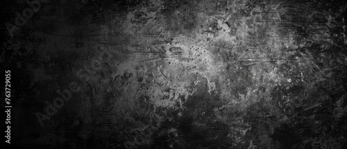 Deep gray grunge surface with intricate details of wear and tear, ideal for a powerful and intense visual experience. © BackgroundWorld