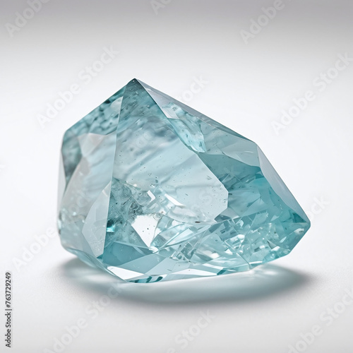 Natural stone, minerals of Aquamarine/Aquamarine, Mica, and Albite 