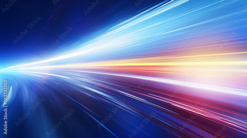 Futuristic abstract background with blue lines and lights, abstract blue PPT background concept illustration with light rays Futuristic abstract background with blue lines and lights, abstract blue PPT background concept illustration with light rays