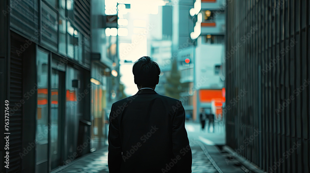 Navigating the Future: A Businessman's Path in a Digital World Navigating the Future: A Businessman's Path in a Digital World