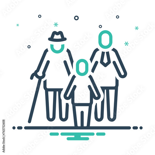 Mix icon for generation