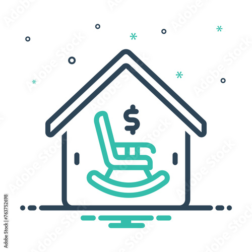 Mix icon for retirement