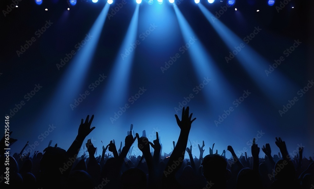 © vikash - dj show light silhouette © vikash - dj show light silhouette