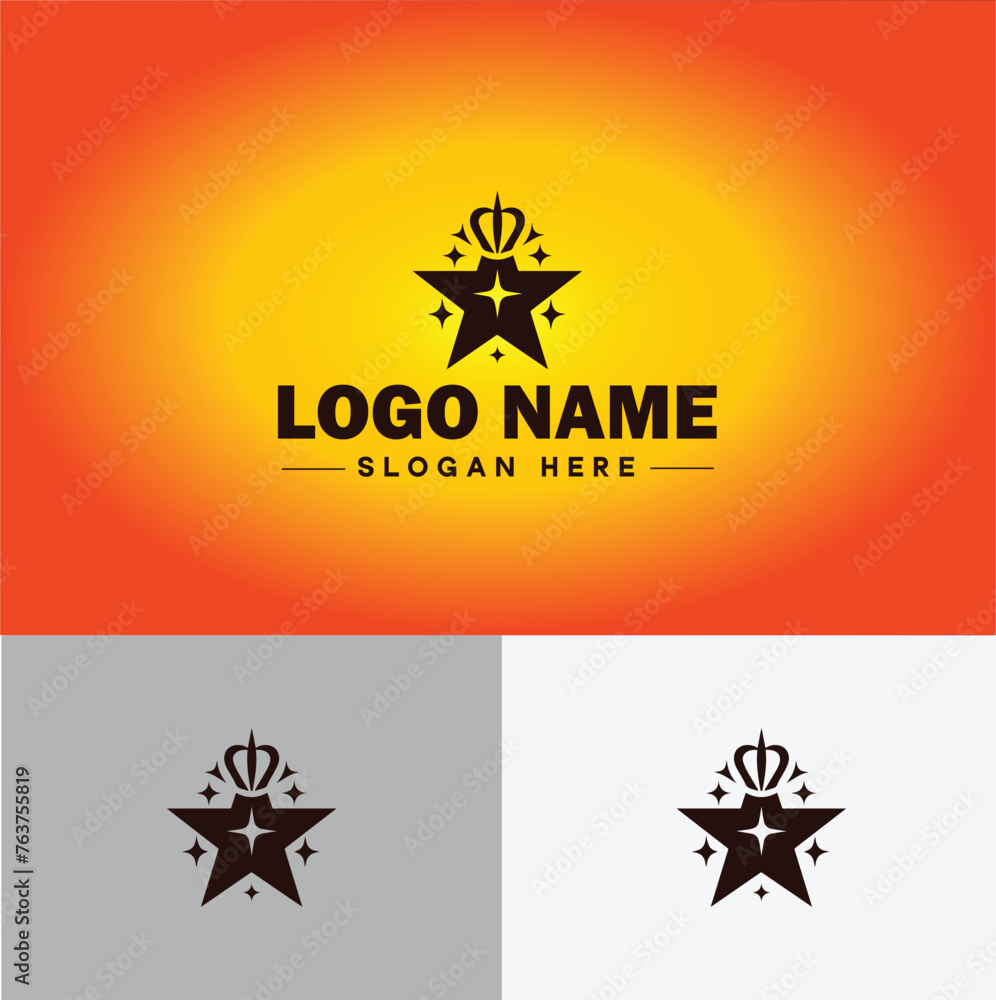 Star logo vector art icon graphics for business brand icon star logo template Star logo vector art icon graphics for business brand icon star logo template