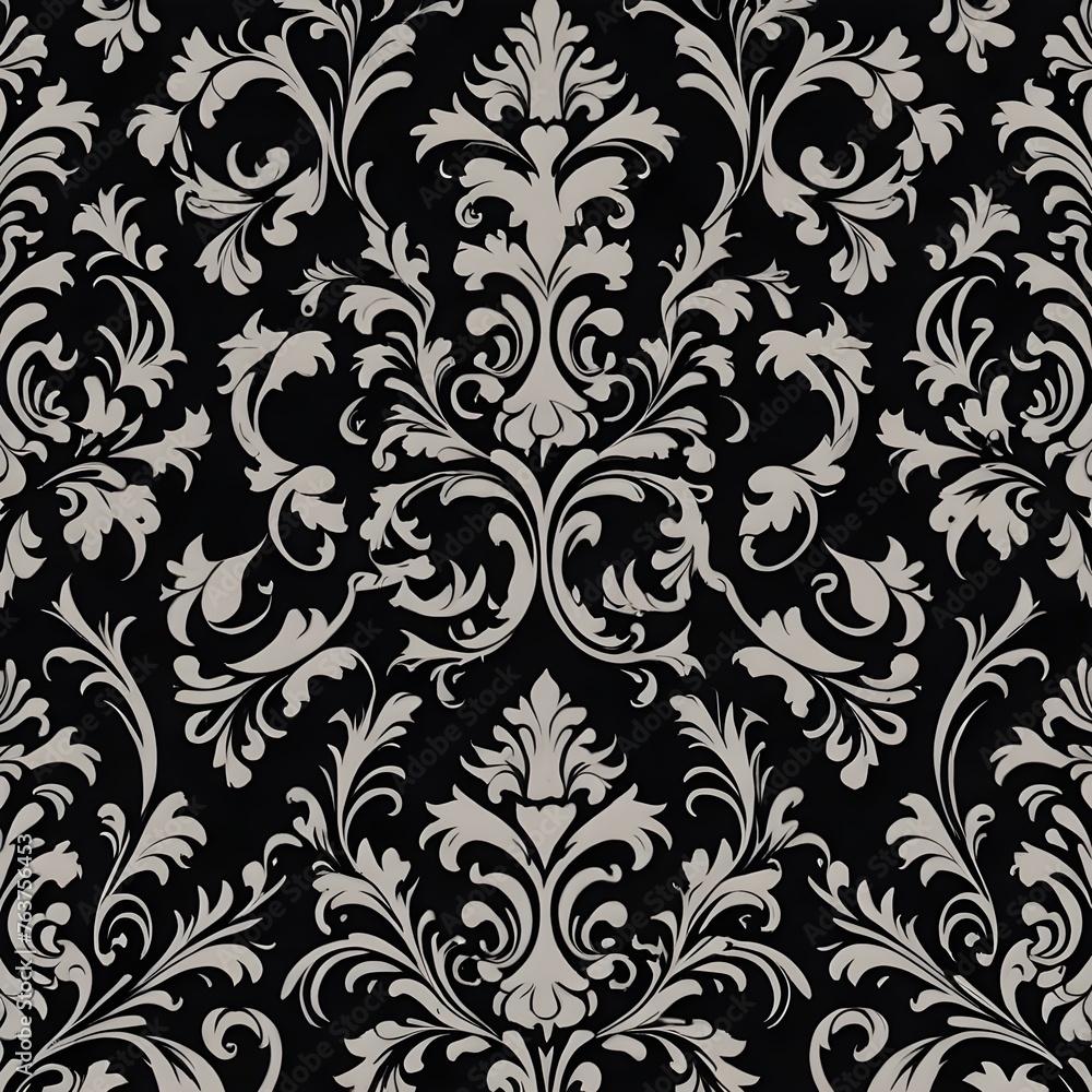 Ornamental pattern design. Ornamental pattern design.