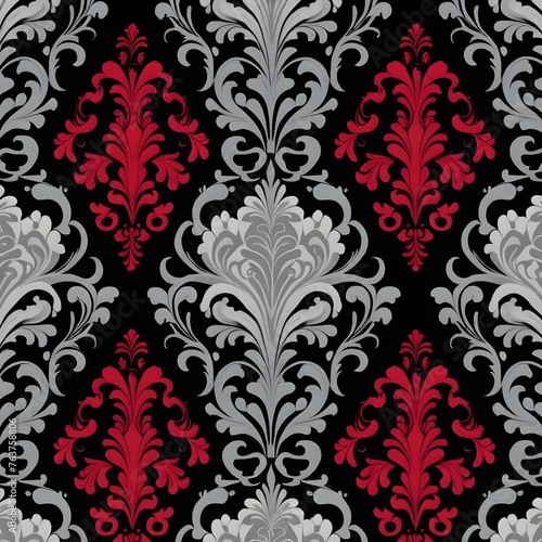 SEAMLESS ROCOCO PATTERN 