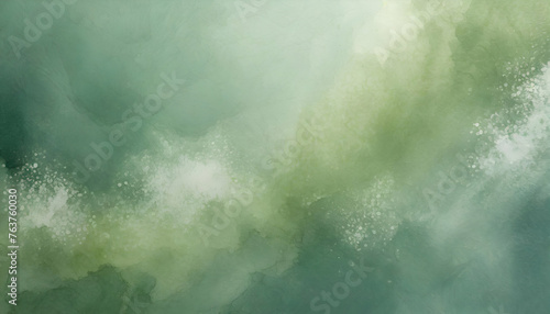 light green and white abstract background watercolor grunge design
