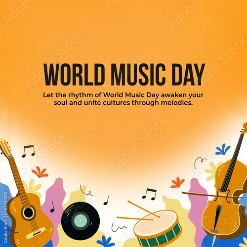 Illustration of musical ins...