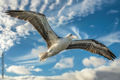 Flying Albatros bird