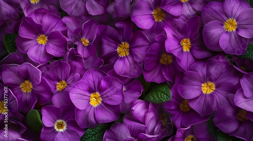 Purple primrose background