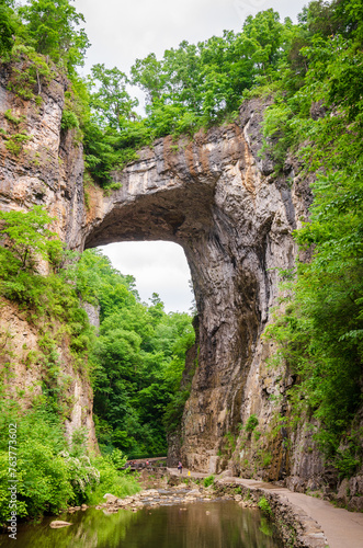 The Natural Bridge in Rockbridge County, Virginia, United States photo