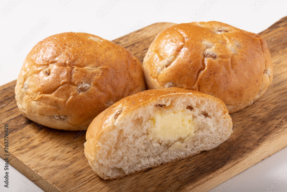 ライ麦バターロールパン