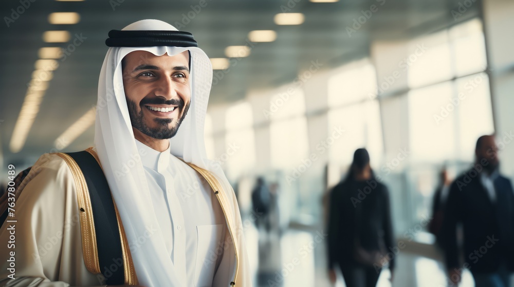 A man in a suit is smiling while looking at his cell phone A man in a suit is smiling while looking at his cell phone