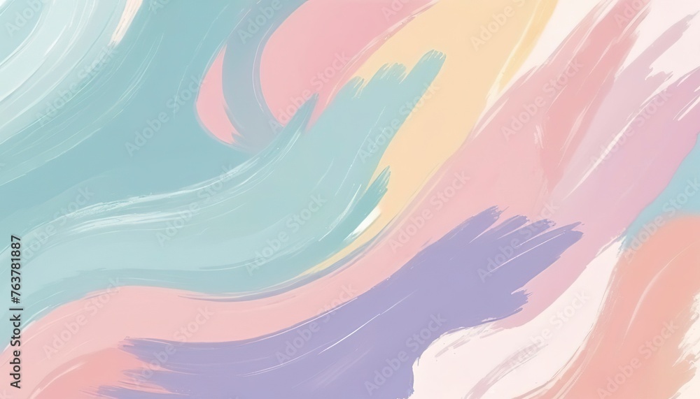 Abstract background pastel brush stroke