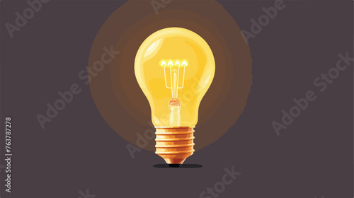 Light Bulb Icon Vector deas Bulb.