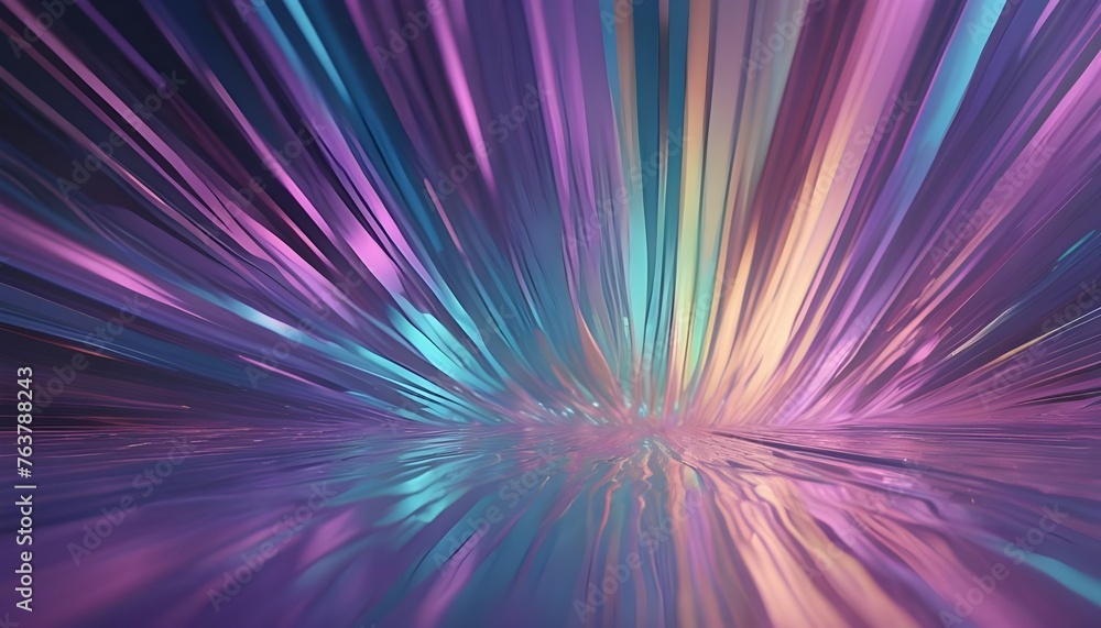 Abstract 3d render, iridescent background design, colourful illustration Abstract 3d render, iridescent background design, colourful illustration