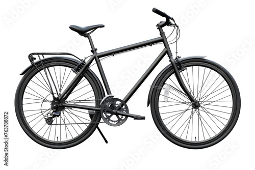 The Modern Bicycle Unveiled Isolated On Transparent Background