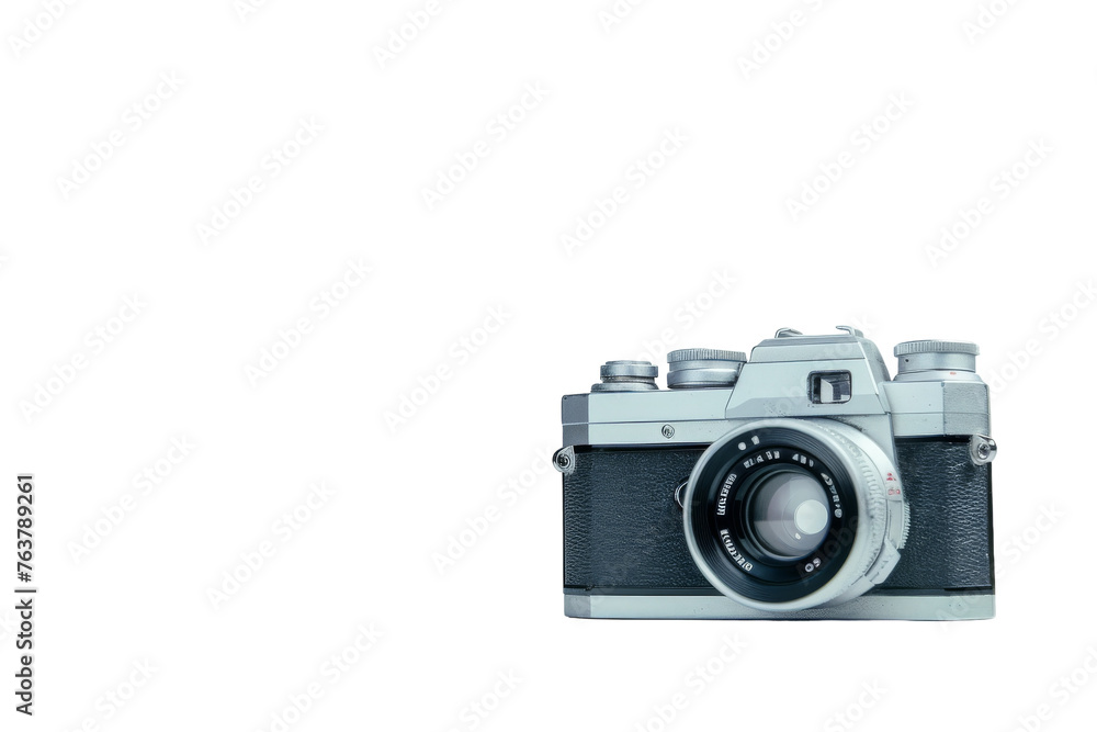 Perfect Camera Isolated On Transparent Background