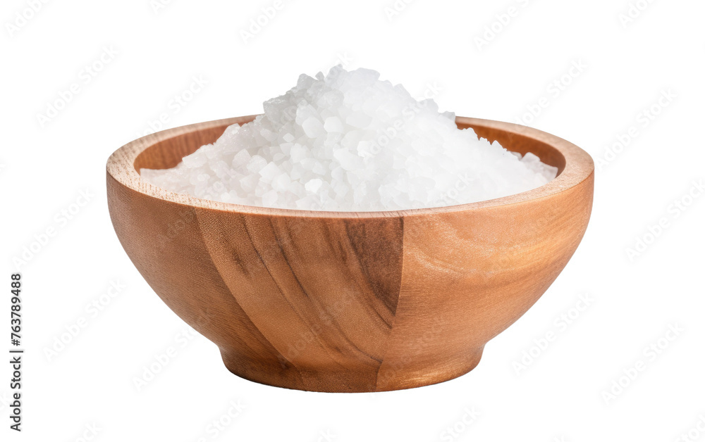 Wooden Bowl Filled With White Sugar. On a White or Clear Surface PNG Transparent Background. Wooden Bowl Filled With White Sugar. On a White or Clear Surface PNG Transparent Background.