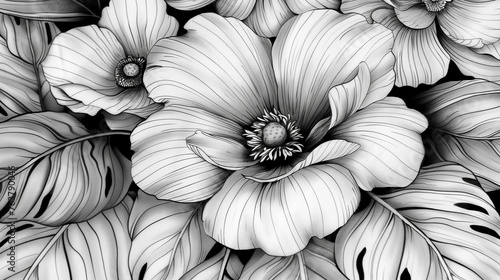 Vintage seamless floral pattern. Floral watercolor pattern. Vintage texture. Botanical illustration.