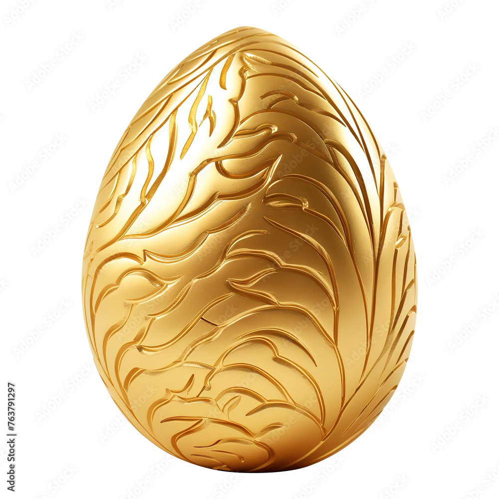 Golden egg isolated on transparent background Remove png, Clipping Path, pen tool Golden egg isolated on transparent background Remove png, Clipping Path, pen tool
