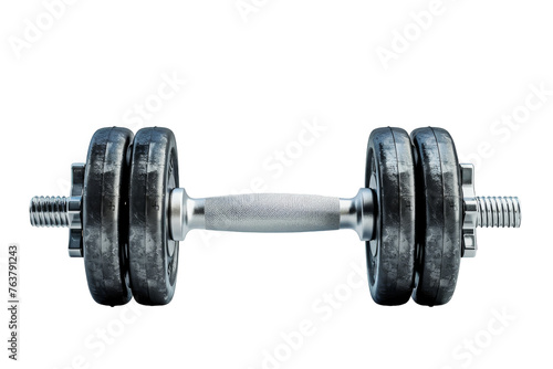 The Ultimate Fitness Dumbbell Isolated On Transparent Background