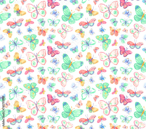 Allover pattern seamless floral pattern new digital print textile design © Designer007