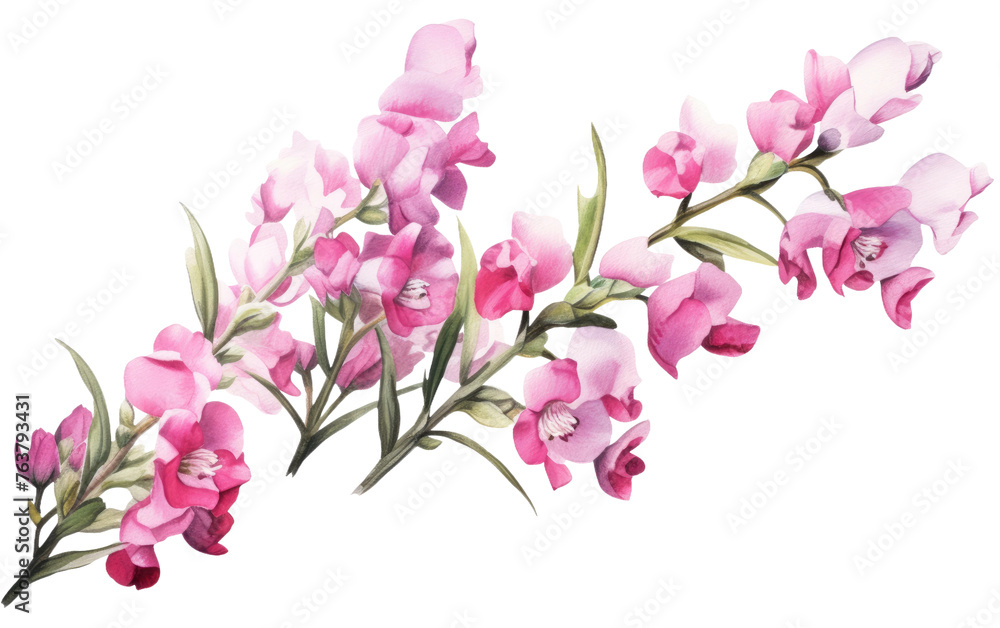Pink Flowers on White Background. On a White or Clear Surface PNG Transparent Background. Pink Flowers on White Background. On a White or Clear Surface PNG Transparent Background.