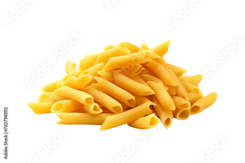 The Pasta Presentation Isolated On Transparent Background