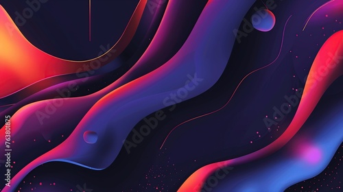 futuristic abstract gradient background
