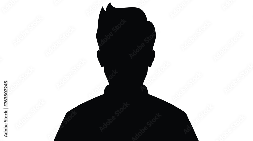 Pictogram man icon over white background. vector illustration