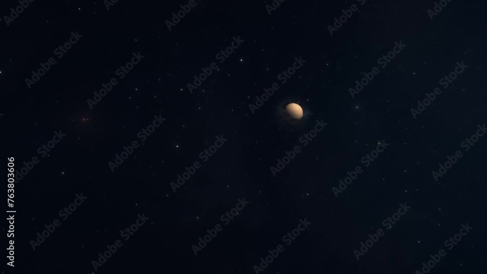 Zooming Through Space to Arrive at a Brown Dwarf in Deep Space Zooming Through Space to Arrive at a Brown Dwarf in Deep Space