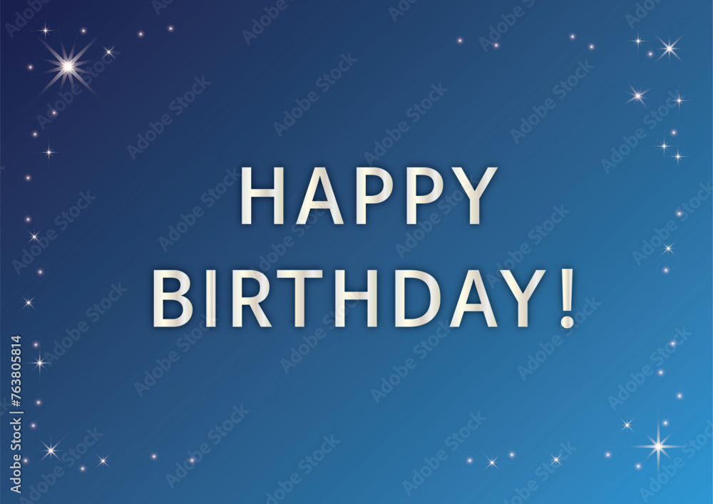 Fototapeta premium G_a4H_생일D_하늘-01