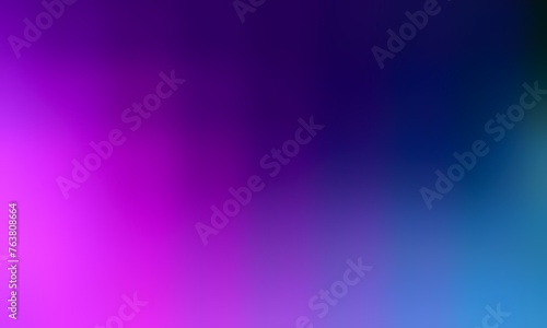 Abstract blurred background image of pink, purple, blue colors gradient used as an illustration. Designing posters or advertisements.