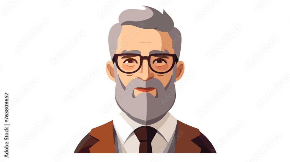 Teacher icon for your project flat vector 