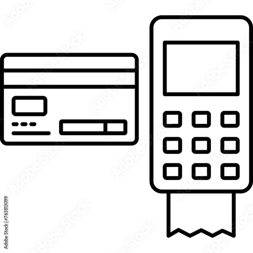 Card Payment Vector Icon easily modified