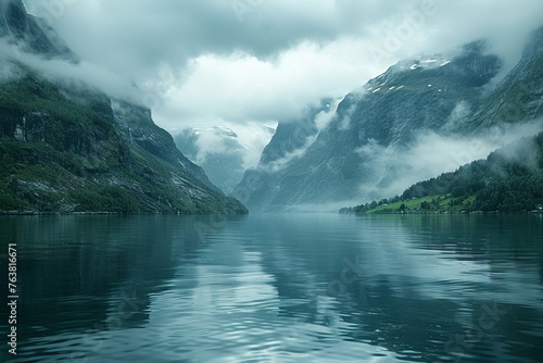 A siderotype exhibition showcases the serene fjords