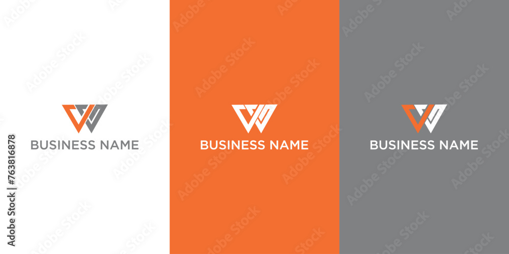 Wg logo with letter w and g in vector format Wg logo with letter w and g in vector format