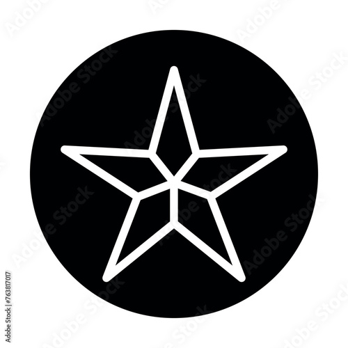 Druze color concept. Religion isolated element.
