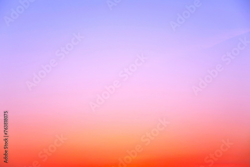 美しい夕焼け空