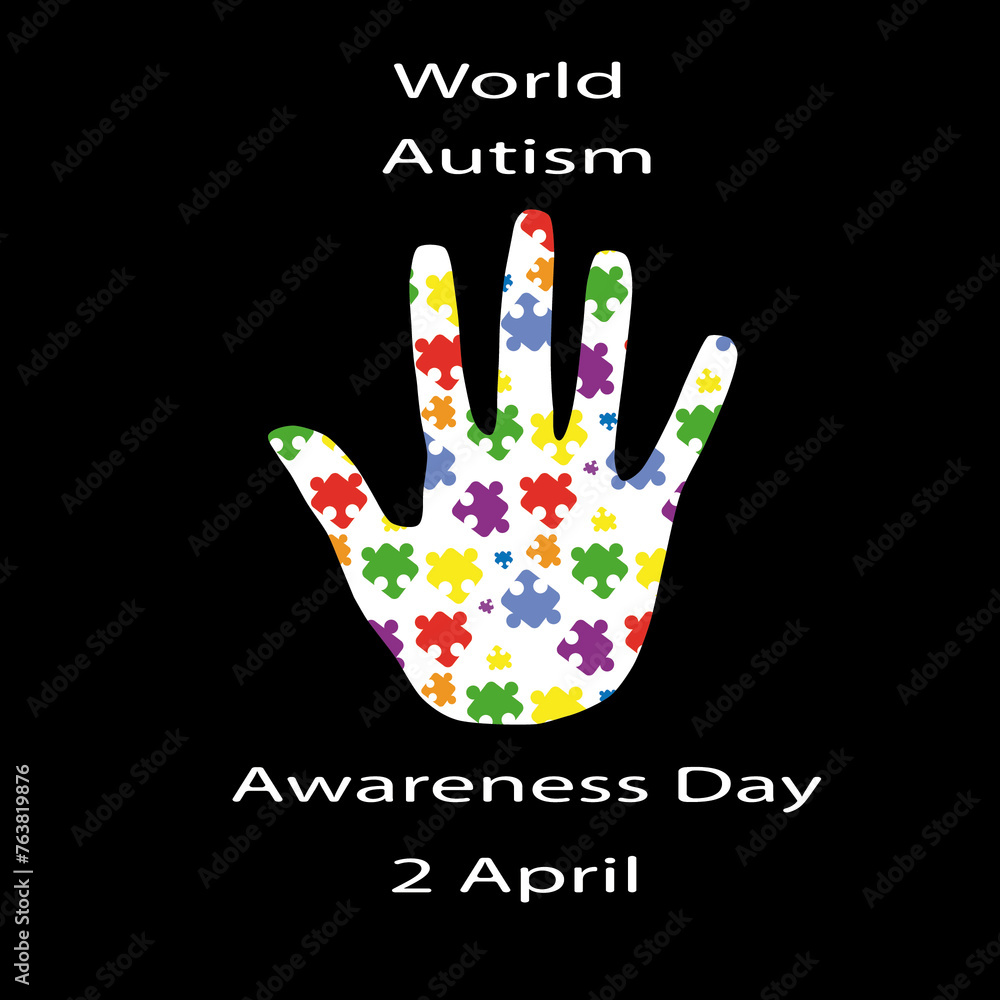 Banner for World Autism Awareness Day on April 2. Established by resolution of the UN General Assembly on December 18, 2007. Banner for World Autism Awareness Day on April 2. Established by resolution of the UN General Assembly on December 18, 2007.